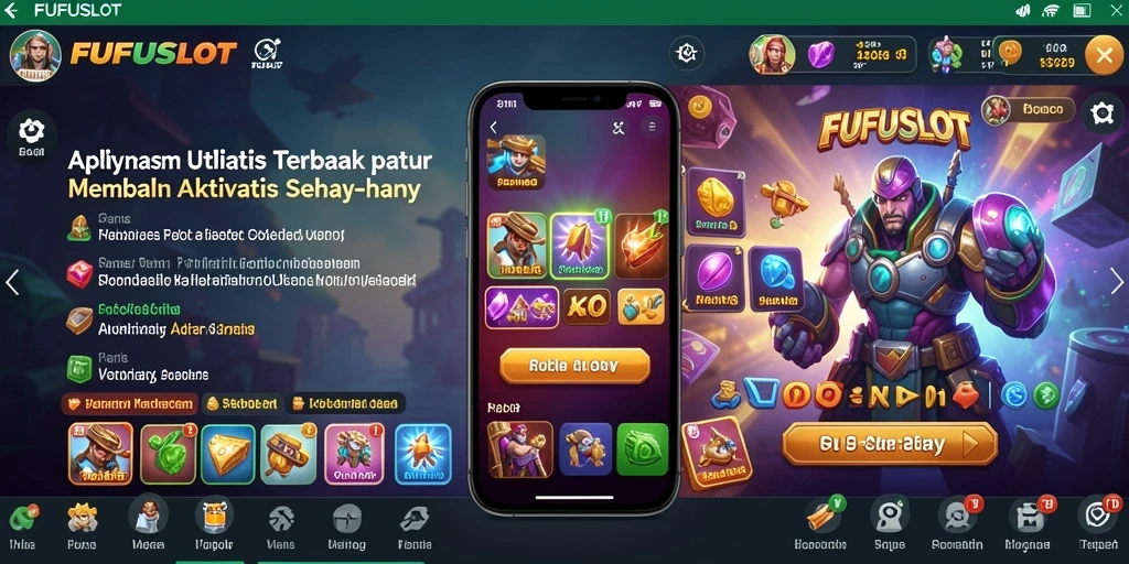 Tampilan antarmuka FUFUSLOT yang intuitif dan menarik.