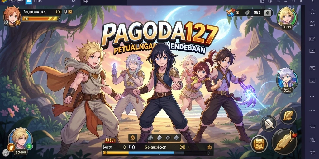Tampilan visual menawan dari gameplay PAGODA127 yang memikat.