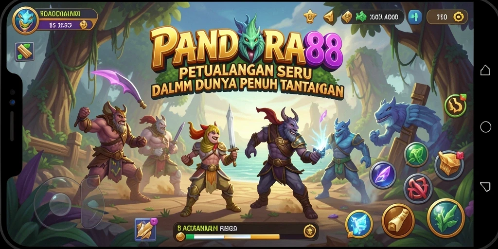 Tampilan gameplay seru dari PANDORA88 yang menantang dan menghibur.